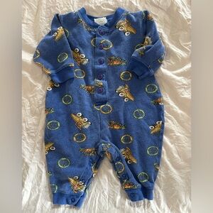Vintage Old Navy Truck Romper 3-6 months